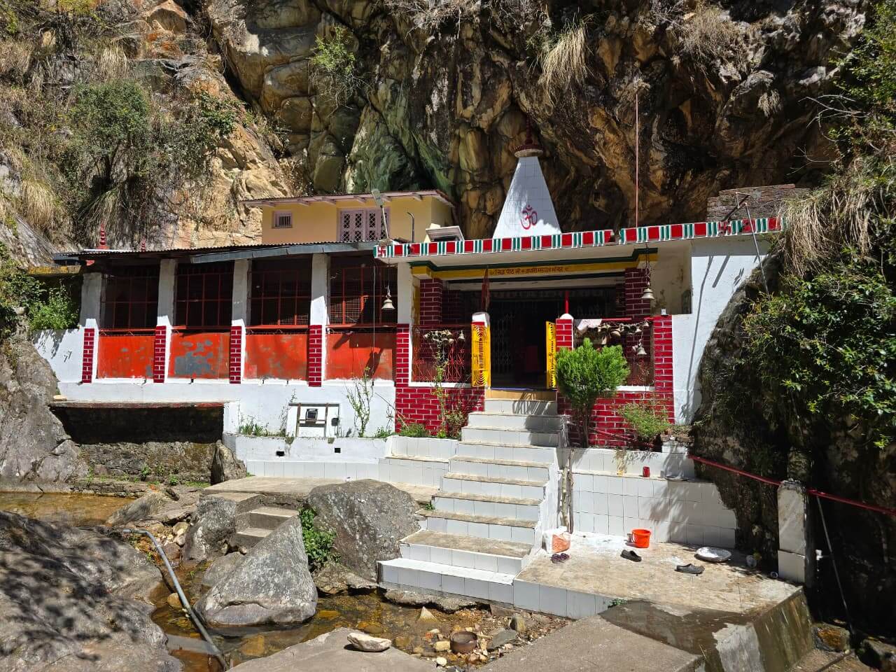 4. Rudradhari Falls & Temple