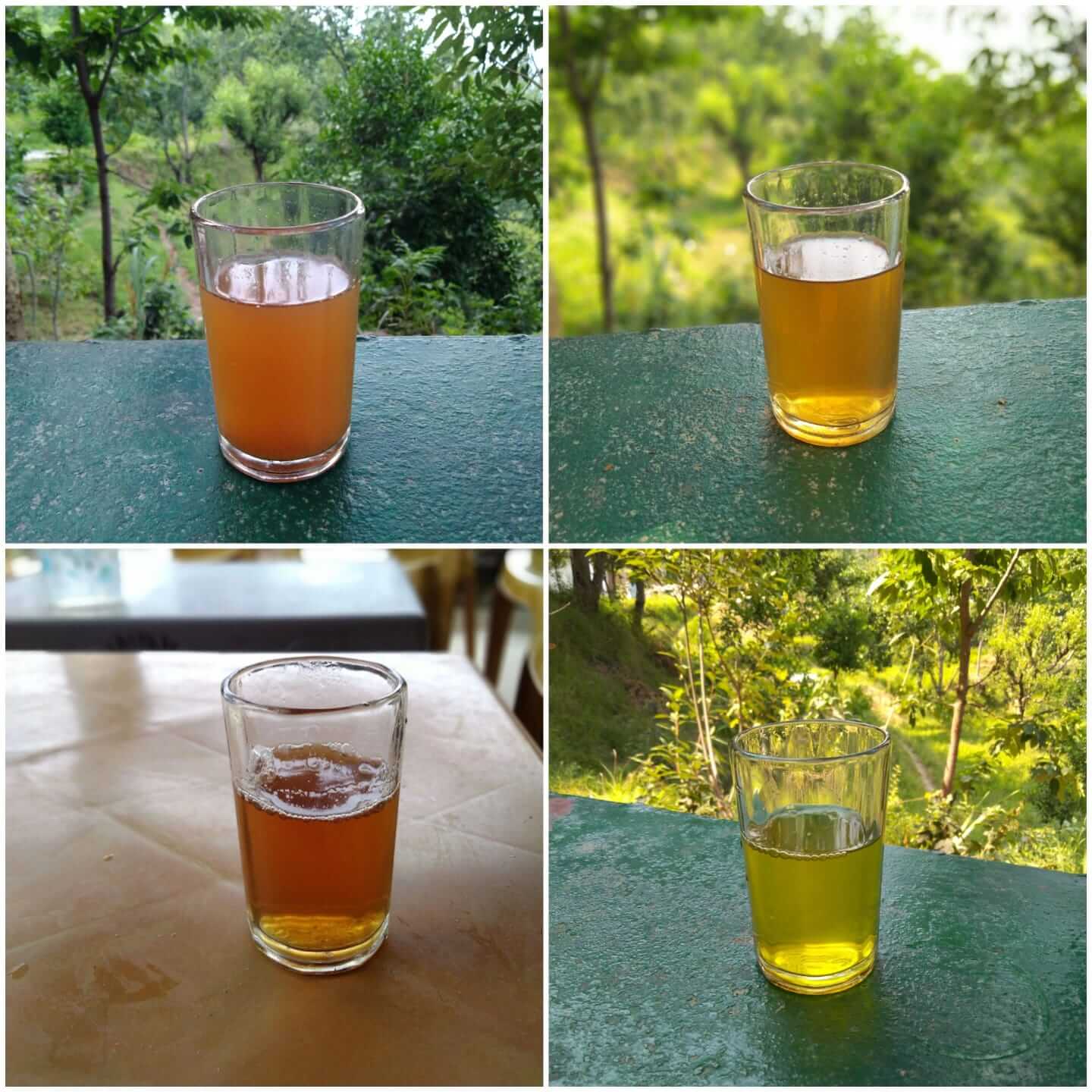 Fresh mountain tea